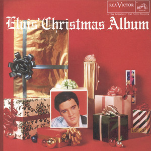 Album cover to Christmas record Elvis' Christmas Album by Elvis Presley.
